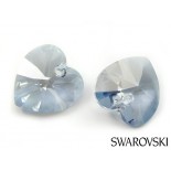 Zdjęcie - Swarovski heart 10mm blue shade